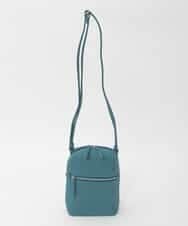 BPKAG80190 MK MICHEL KLEIN BAG(MK ミッシェルクラン バッグ) [300g以下の軽量]牛革ラウンドジップショルダーバッグ ライトグリーン