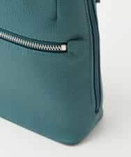 BPKAG80190 MK MICHEL KLEIN BAG(MK ミッシェルクラン バッグ) [300g以下の軽量]牛革ラウンドジップショルダーバッグ ライトグリーン