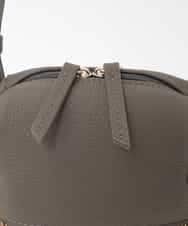 BPKAG80190 MK MICHEL KLEIN BAG(MK ミッシェルクラン バッグ) [300g以下の軽量]牛革ラウンドジップショルダーバッグ ライトグリーン