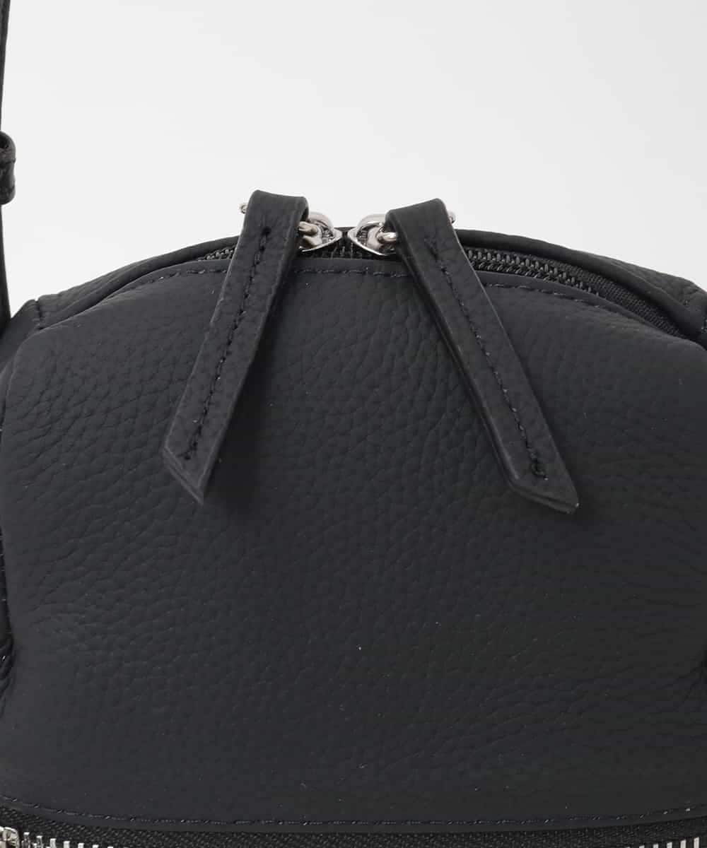 BPKAG80190 MK MICHEL KLEIN BAG(MK ミッシェルクラン バッグ) [300g以下の軽量]牛革ラウンドジップショルダーバッグ ライトグリーン
