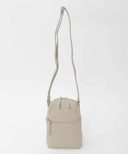 BPKAG80190 MK MICHEL KLEIN BAG [300g以下の軽量]牛革ラウンドジップショルダーバッグ