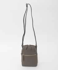 BPKAG80190 MK MICHEL KLEIN BAG(MK ミッシェルクラン バッグ) [300g以下の軽量]牛革ラウンドジップショルダーバッグ ベージュ