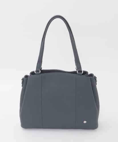 BPKAG81330 MK MICHEL KLEIN BAG [2WAY/A4収納可]サークルメタルデザイン牛革トートバッグ