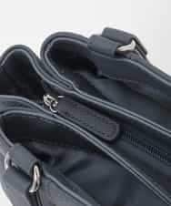 BPKAG81330 MK MICHEL KLEIN BAG(MK ミッシェルクラン バッグ) [2WAY/A4収納可]サークルメタルデザイン牛革トートバッグ ネイビー