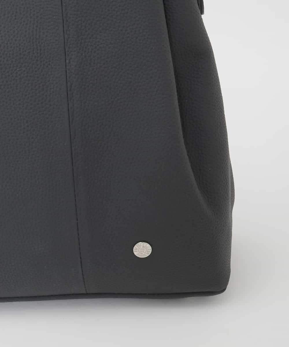 BPKAG81330 MK MICHEL KLEIN BAG(MK ミッシェルクラン バッグ) [2WAY/A4収納可]サークルメタルデザイン牛革トートバッグ ネイビー