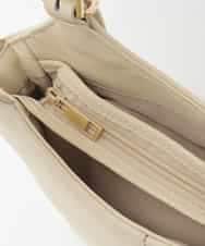 BPKAG86290 MK MICHEL KLEIN BAG(MK ミッシェルクラン バッグ) [2WAY]ベルトデザインレザーミニトート アイボリー