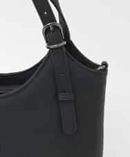 BPKAG86290 MK MICHEL KLEIN BAG(MK ミッシェルクラン バッグ) [2WAY]ベルトデザインレザーミニトート アイボリー