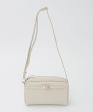 BPKAG88200 MK MICHEL KLEIN BAG(MK ミッシェルクラン バッグ) [軽量]カウレザースクエアミニショルダー ブラウン
