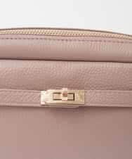 BPKAG88200 MK MICHEL KLEIN BAG(MK ミッシェルクラン バッグ) [軽量]カウレザースクエアミニショルダー ブラウン