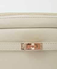BPKAG88200 MK MICHEL KLEIN BAG(MK ミッシェルクラン バッグ) [軽量]カウレザースクエアミニショルダー ブラウン