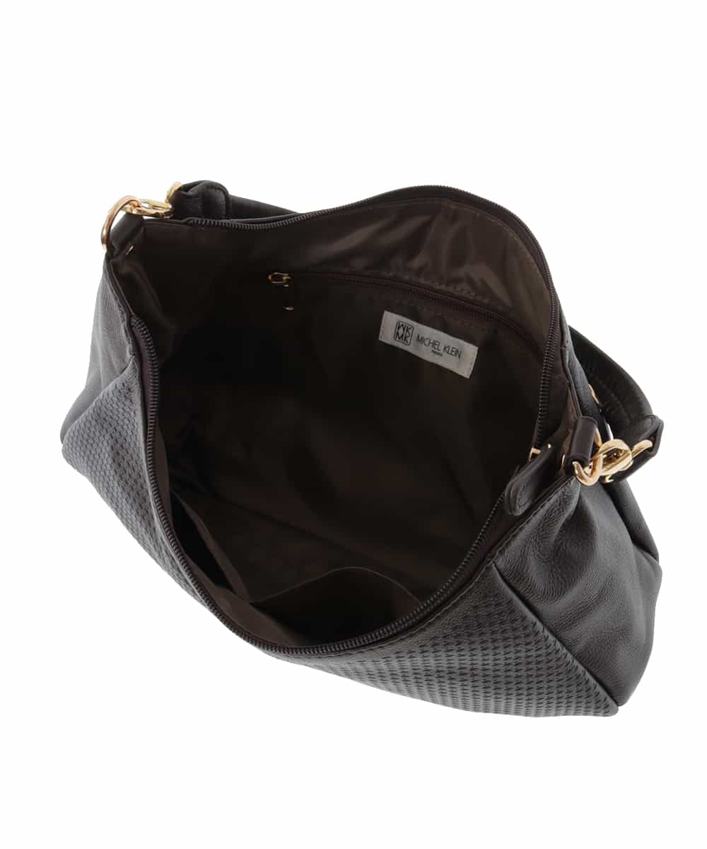 BPKAP08230 MK MICHEL KLEIN BAG(MK ミッシェルクラン バッグ) [2WAY]カウレザーパンチングトート ブラウン