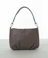 BPKAS01230 MK MICHEL KLEIN BAG(MK ミッシェルクラン バッグ) 【2WAY】カウレザータックデザインミニトートバッグ グレー
