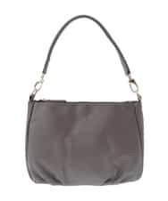 BPKAS01230 MK MICHEL KLEIN BAG(MK ミッシェルクラン バッグ) 【2WAY】カウレザータックデザインミニトートバッグ グレー