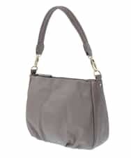 BPKAS01230 MK MICHEL KLEIN BAG(MK ミッシェルクラン バッグ) 【2WAY】カウレザータックデザインミニトートバッグ グレー