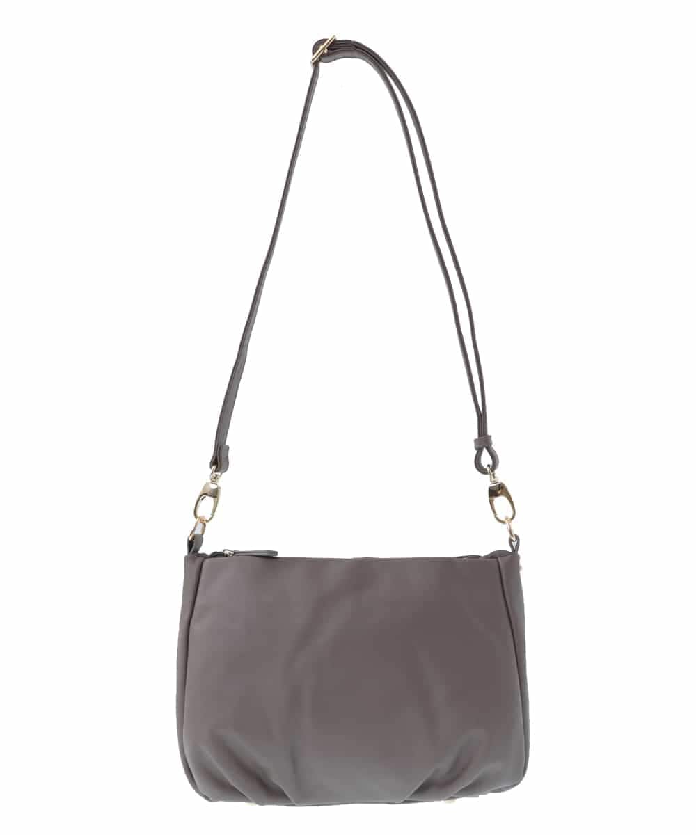 BPKAS01230 MK MICHEL KLEIN BAG(MK ミッシェルクラン バッグ) 【2WAY】カウレザータックデザインミニトートバッグ グレー
