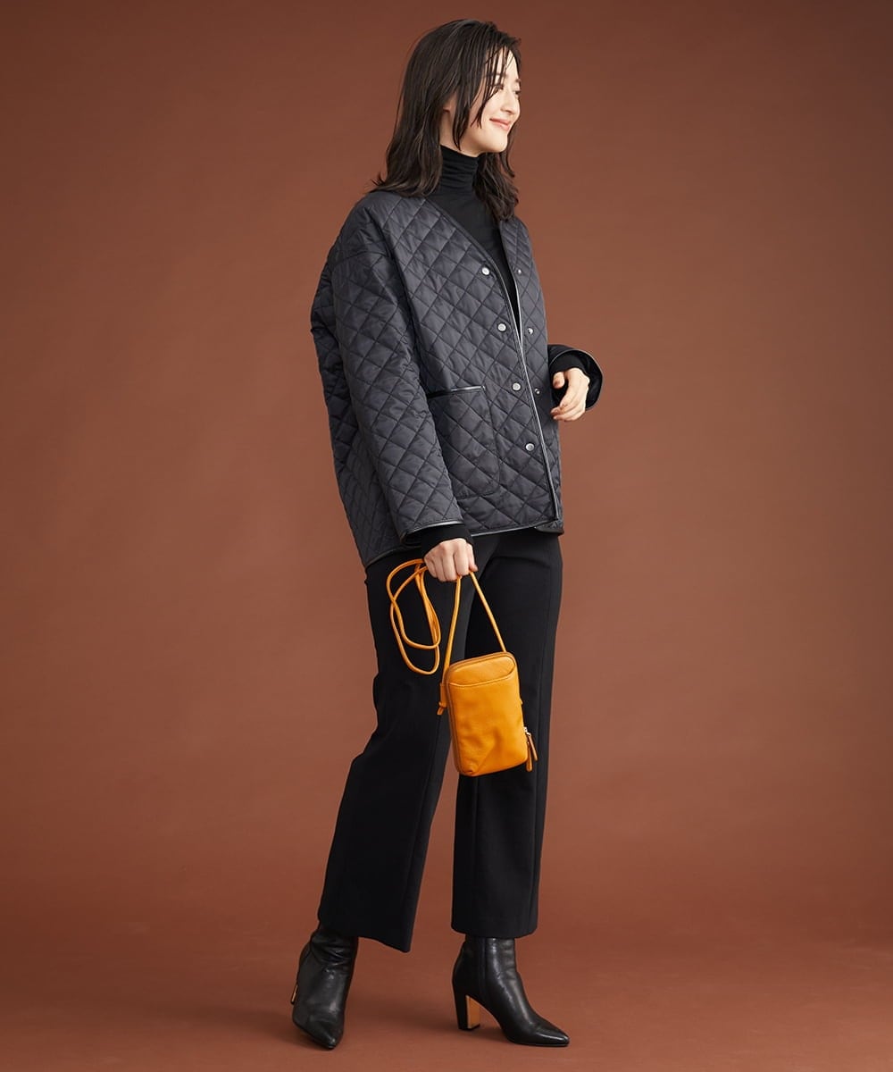 BPKAS30150 MK MICHEL KLEIN BAG(MK ミッシェルクラン バッグ) カウレザーウォレットミニショルダー マスタード