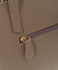 BPKAV06260 MK MICHEL KLEIN BAG(MK ミッシェルクラン バッグ) ［2WAY］カウレザースクエアハンドバッグ ベージュ