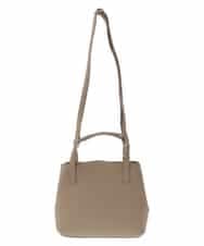 BPKAV06260 MK MICHEL KLEIN BAG(MK ミッシェルクラン バッグ) ［2WAY］カウレザースクエアハンドバッグ ベージュ