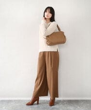 BPKAV10280 MK MICHEL KLEIN BAG(MK ミッシェルクラン バッグ) [2WAY]カウレザータックデザイントートバッグ ライトブルー