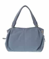 BPKAV10280 MK MICHEL KLEIN BAG(MK ミッシェルクラン バッグ) [2WAY]カウレザータックデザイントートバッグ ライトブルー