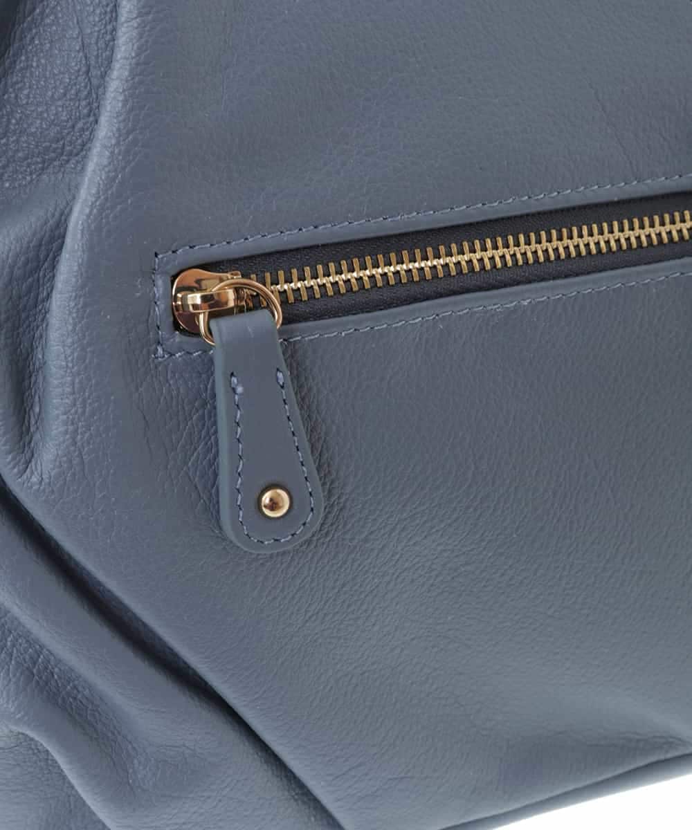 BPKAV10280 MK MICHEL KLEIN BAG(MK ミッシェルクラン バッグ) [2WAY]カウレザータックデザイントートバッグ ライトブルー