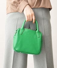 BPKAV11250 MK MICHEL KLEIN BAG(MK ミッシェルクラン バッグ) [2WAY]カウレザースクエアミニトートバッグ グリーン