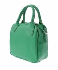 BPKAV11250 MK MICHEL KLEIN BAG(MK ミッシェルクラン バッグ) [2WAY]カウレザースクエアミニトートバッグ グリーン