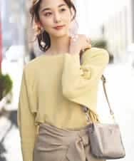 BPKEJ51180 MK MICHEL KLEIN BAG(MK ミッシェルクラン バッグ) 【WEB限定カラー】ショルダーウォレットバッグ メタリックブロンズ（WEB限定カラー）