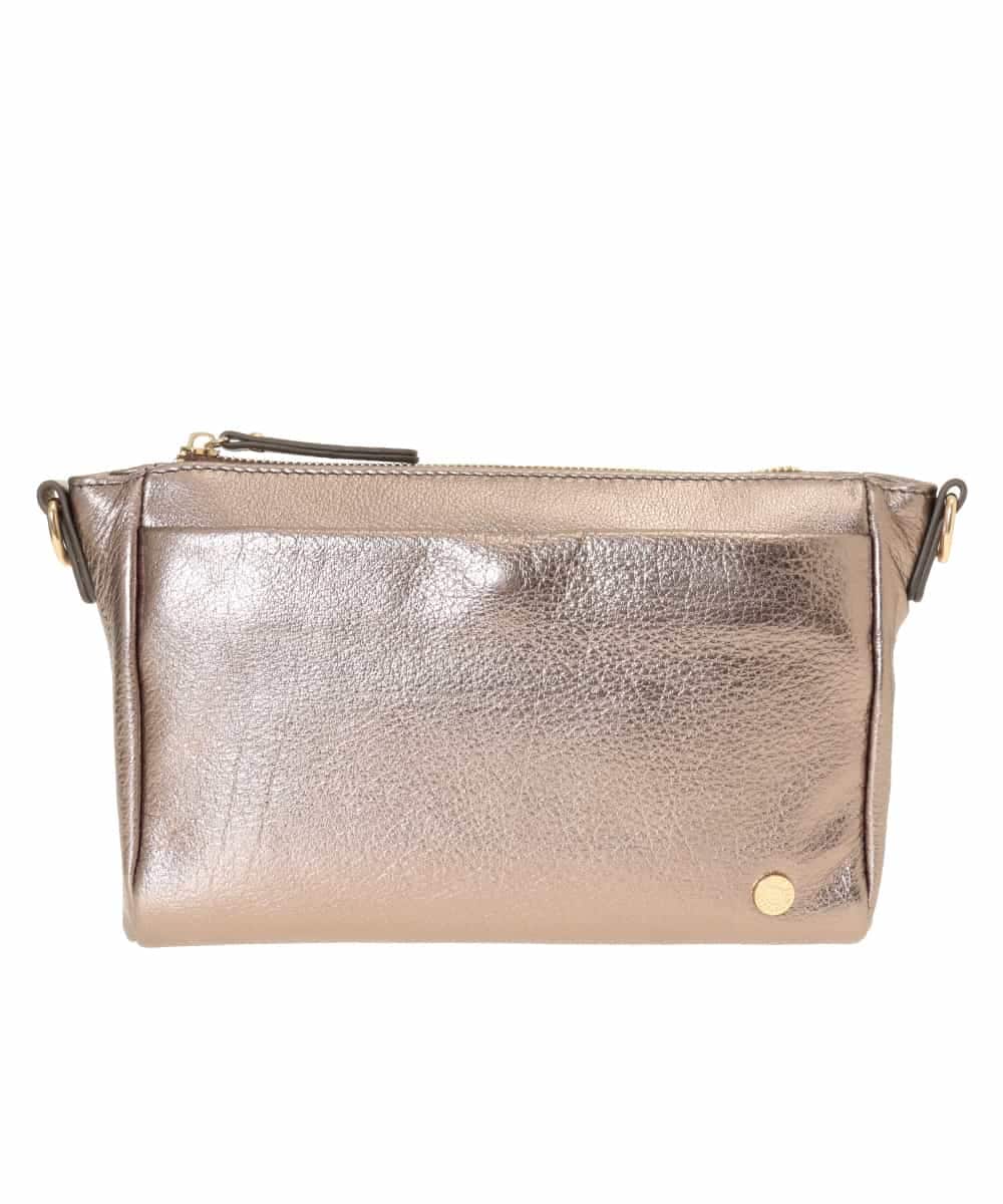 BPKEJ51180 MK MICHEL KLEIN BAG(MK ミッシェルクラン バッグ) 【WEB限定カラー】ショルダーウォレットバッグ メタリックブロンズ（WEB限定カラー）