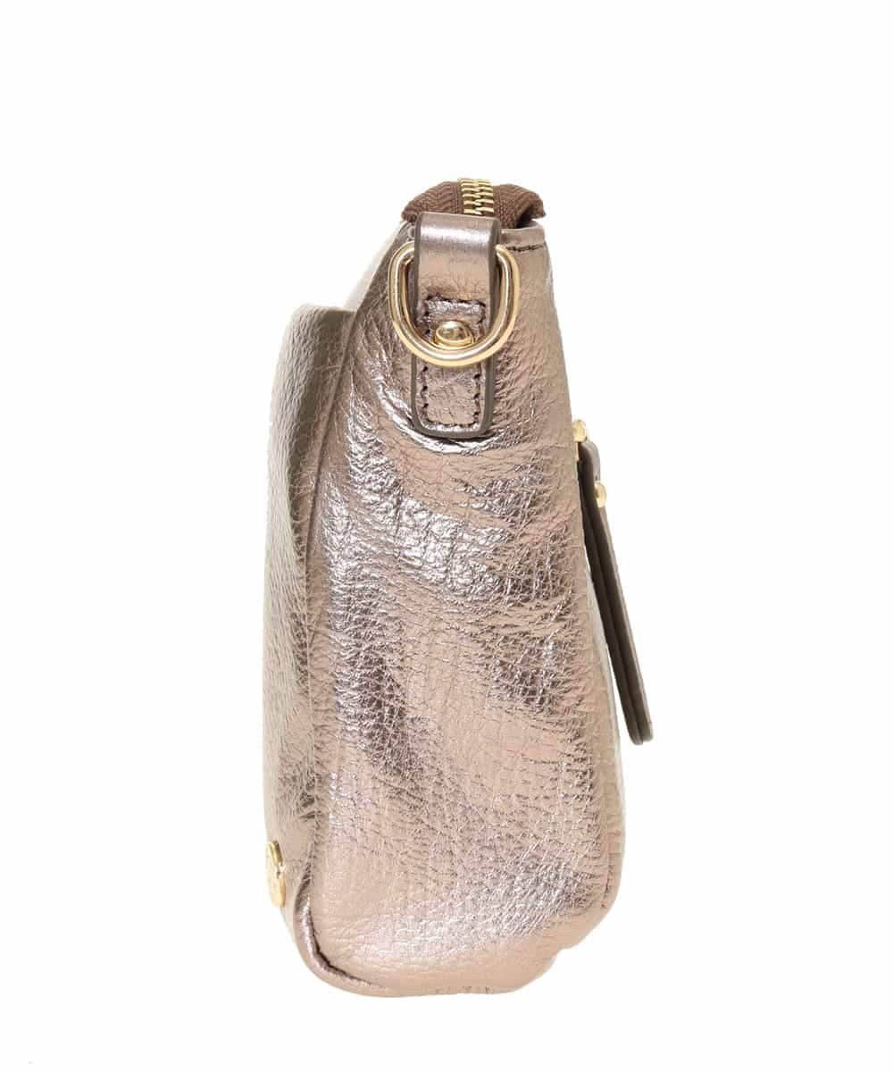 BPKEJ51180 MK MICHEL KLEIN BAG(MK ミッシェルクラン バッグ) 【WEB限定カラー】ショルダーウォレットバッグ メタリックブロンズ（WEB限定カラー）