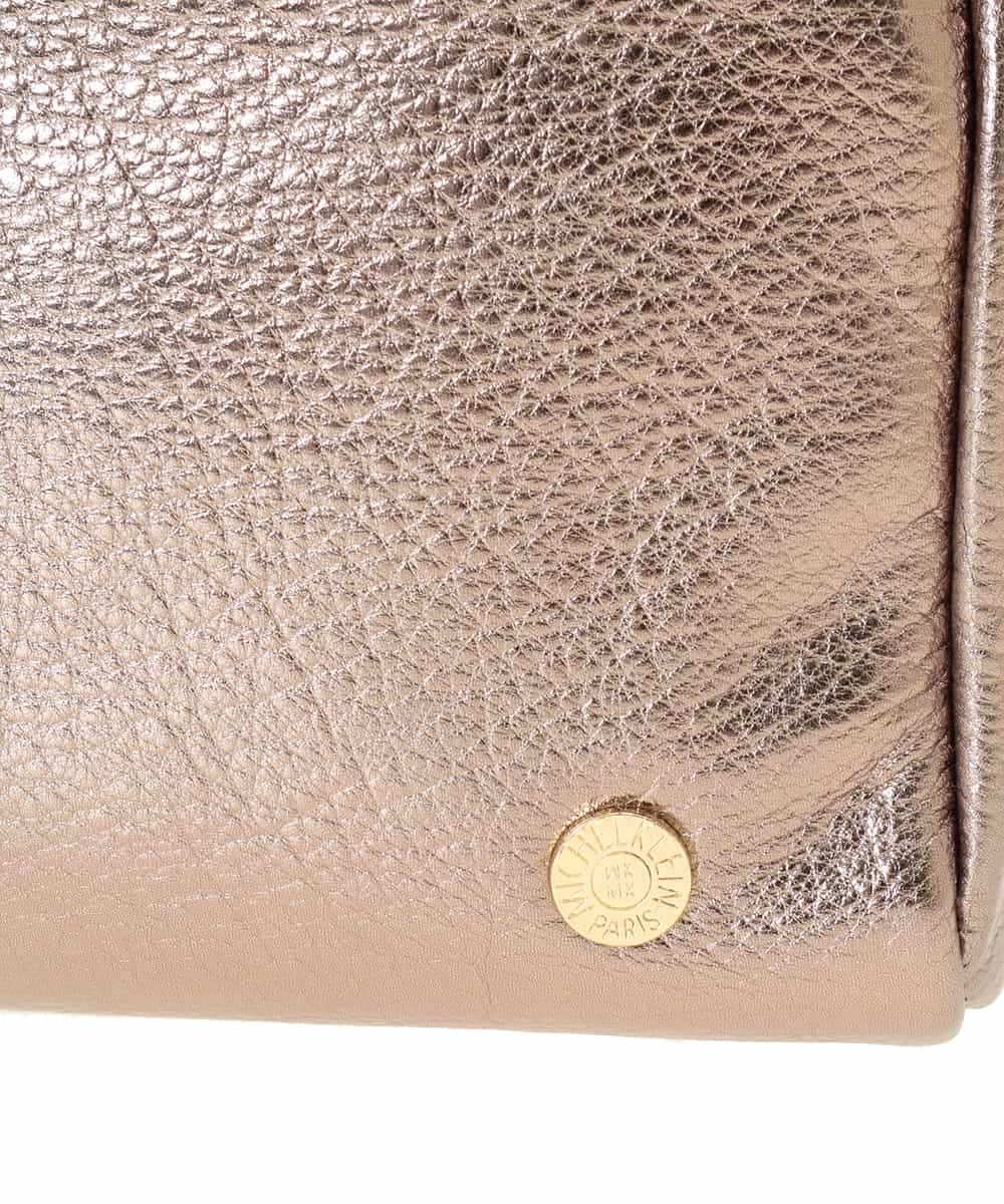 BPKEJ51180 MK MICHEL KLEIN BAG(MK ミッシェルクラン バッグ) 【WEB限定カラー】ショルダーウォレットバッグ メタリックブロンズ（WEB限定カラー）