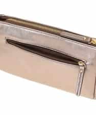 BPKEJ51180 MK MICHEL KLEIN BAG(MK ミッシェルクラン バッグ) 【WEB限定カラー】ショルダーウォレットバッグ メタリックブロンズ（WEB限定カラー）