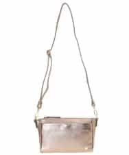 BPKEJ51180 MK MICHEL KLEIN BAG(MK ミッシェルクラン バッグ) 【WEB限定カラー】ショルダーウォレットバッグ メタリックブロンズ（WEB限定カラー）