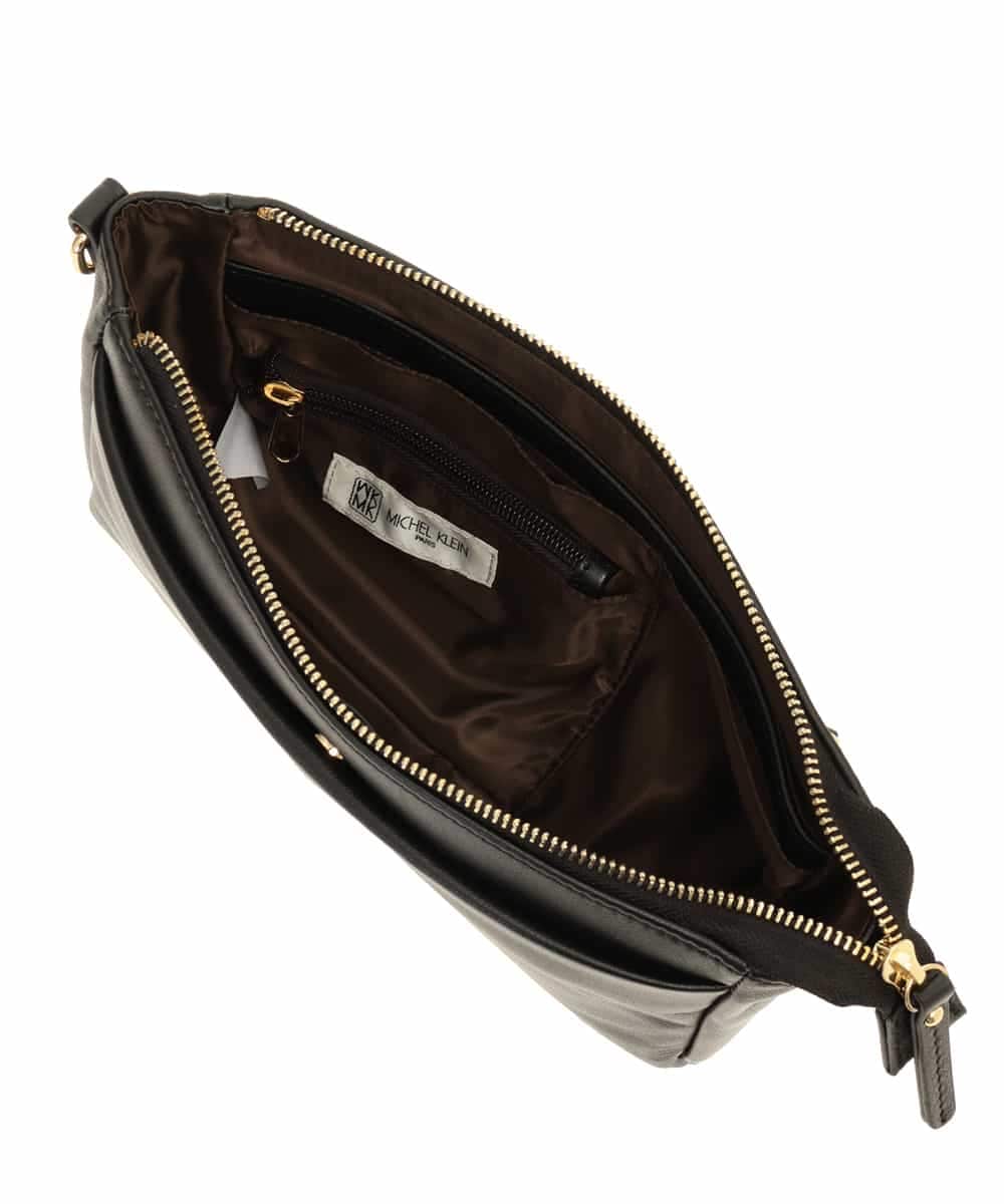 BPKEJ51180 MK MICHEL KLEIN BAG(MK ミッシェルクラン バッグ) 【WEB限定カラー】ショルダーウォレットバッグ メタリックブロンズ（WEB限定カラー）