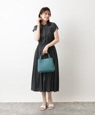 BPKGA06270 MK MICHEL KLEIN BAG(MK ミッシェルクラン バッグ) [2WAY]牛革コンパクトトートバッグ グリーン