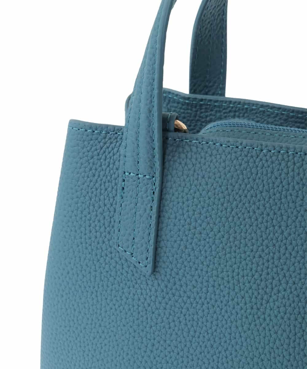 BPKGA06270 MK MICHEL KLEIN BAG(MK ミッシェルクラン バッグ) [2WAY]牛革コンパクトトートバッグ グリーン