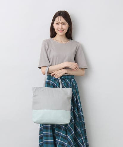 BPKGA21260 MK MICHEL KLEIN BAG [A4収納可]カウレザースクエアトートバッグ