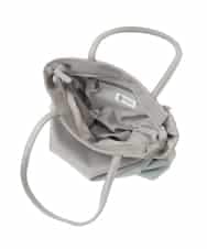 BPKGA21260 MK MICHEL KLEIN BAG(MK ミッシェルクラン バッグ) [A4収納可]カウレザースクエアトートバッグ アイボリー×イエロー