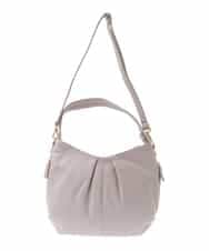 BPKGA28280 MK MICHEL KLEIN BAG(MK ミッシェルクラン バッグ) [2WAY]カウレザーワンハンドルバッグ ライトグレー