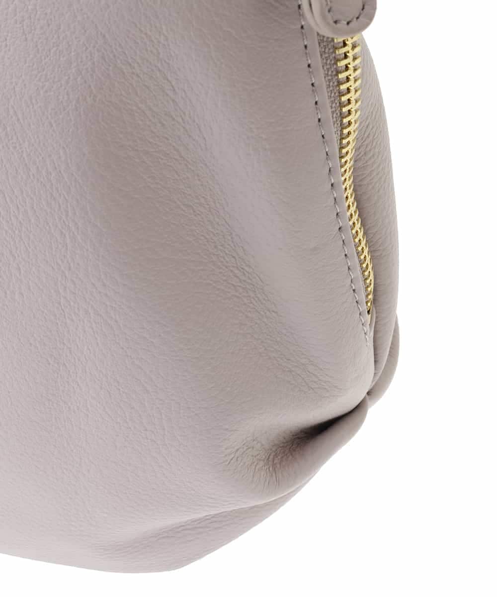 BPKGA28280 MK MICHEL KLEIN BAG(MK ミッシェルクラン バッグ) [2WAY]カウレザーワンハンドルバッグ ライトグレー
