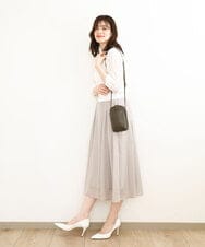 BPKGA30165 MK MICHEL KLEIN BAG(MK ミッシェルクラン バッグ) [200g以下の軽量]牛革ウォレットショルダーバッグ レッド