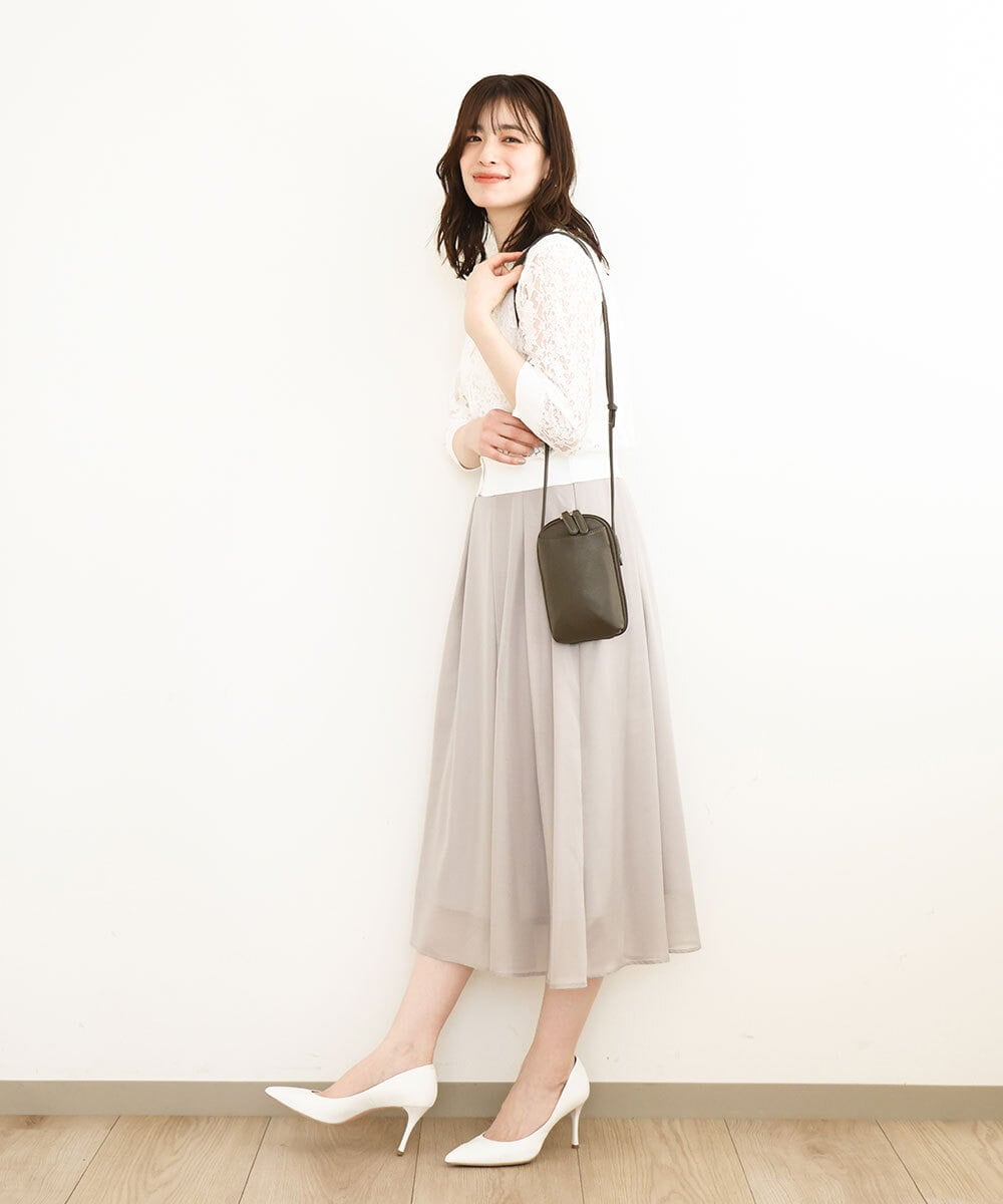BPKGA30165 MK MICHEL KLEIN BAG(MK ミッシェルクラン バッグ) [200g以下の軽量]牛革ウォレットショルダーバッグ レッド