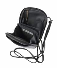 BPKGA30165 MK MICHEL KLEIN BAG(MK ミッシェルクラン バッグ) [200g以下の軽量]牛革ウォレットショルダーバッグ レッド