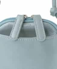 BPKGA30165 MK MICHEL KLEIN BAG(MK ミッシェルクラン バッグ) [200g以下の軽量]牛革ウォレットショルダーバッグ レッド