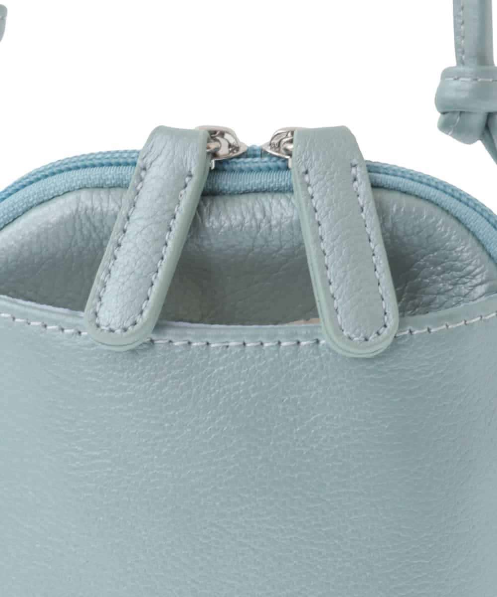 BPKGA30165 MK MICHEL KLEIN BAG(MK ミッシェルクラン バッグ) [200g以下の軽量]牛革ウォレットショルダーバッグ レッド