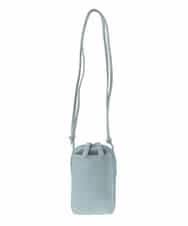 BPKGA30165 MK MICHEL KLEIN BAG(MK ミッシェルクラン バッグ) [200g以下の軽量]牛革ウォレットショルダーバッグ ライトブルー