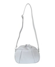 BPKGA31230 MK MICHEL KLEIN BAG(MK ミッシェルクラン バッグ) タックポイントラウンドショルダーバッグ シルバー