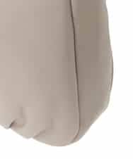 BPKGD01260 MK MICHEL KLEIN BAG(MK ミッシェルクラン バッグ) [2WAY]ギャザーポイント牛革ワンハンドルバッグ ライトグレー