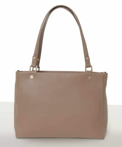 BPKGD04300 MK MICHEL KLEIN BAG [2WAY/A4収納可]メタルポイント牛革トートバッグ