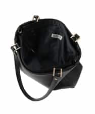 BPKGD04300 MK MICHEL KLEIN BAG(MK ミッシェルクラン バッグ) [2WAY/A4収納可]メタルポイント牛革トートバッグ ライトグレー